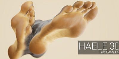 足部造型模拟器|官方中文|HAELE 3D – Feet Poser Lite