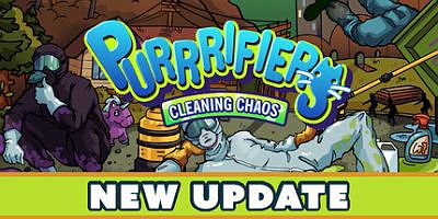 Purrrifiers: Cleaning Chaos – Cats & Goofylike Co-op