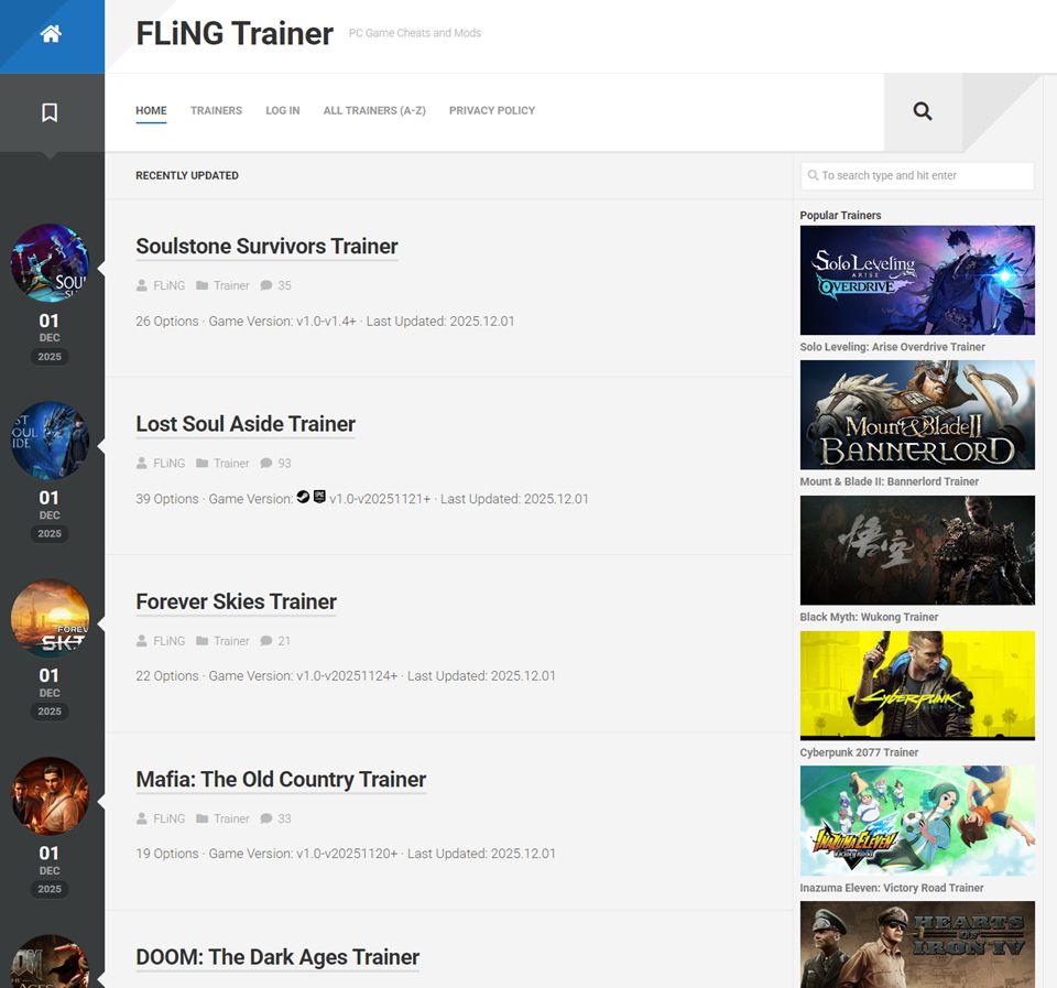 风灵月影修改器/FLiNG Trainer